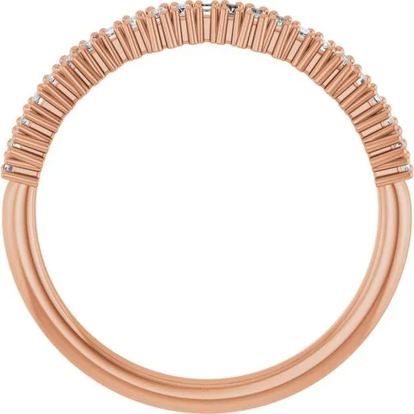 Graduated Baguette Anniversary Band Image 2 Mead Jewelers Enid, OK