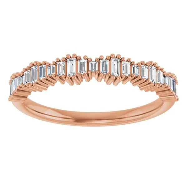 Graduated Baguette Anniversary Band Image 3 Grayson & Co. Jewelers Iron Mountain, MI
