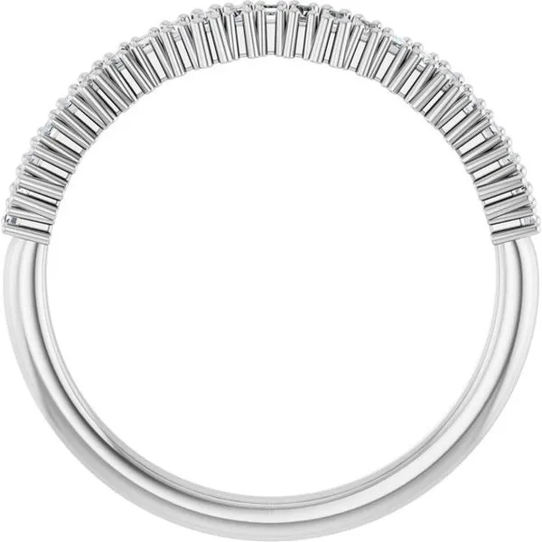 Graduated Baguette Anniversary Band Image 2 Grayson & Co. Jewelers Iron Mountain, MI