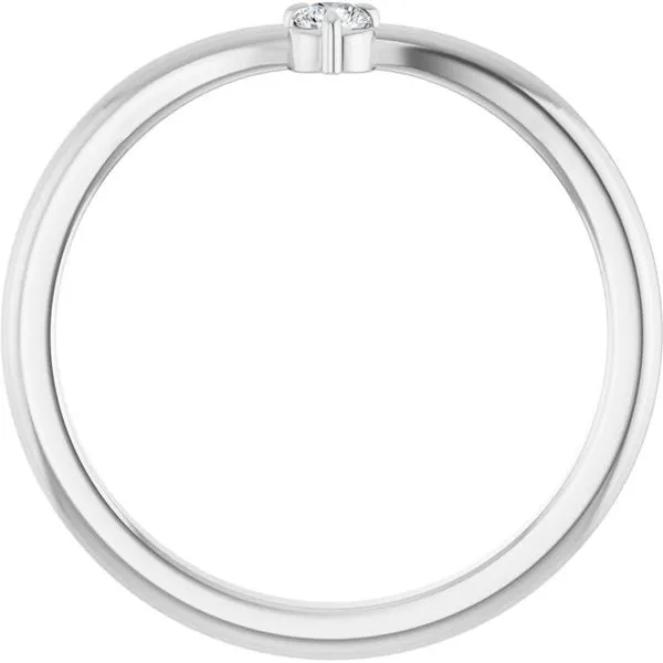 Stackable V Ring Image 2 Hopman Jewelers Elkhart, IN