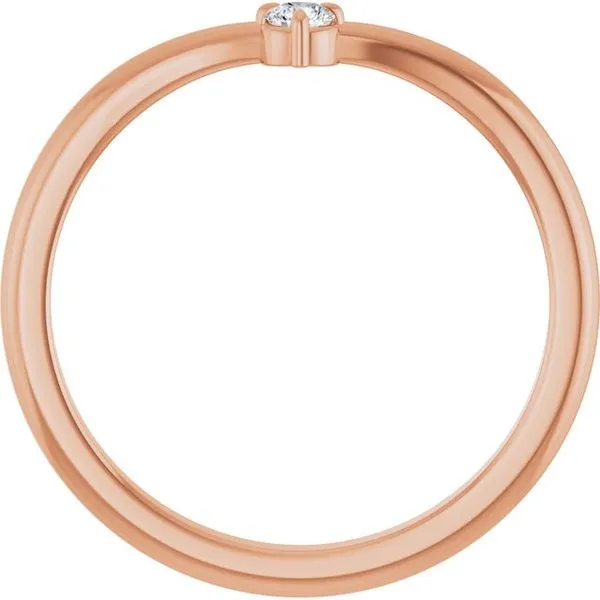 Stackable V Ring Image 2 James & Williams Jewelers Berwyn, IL