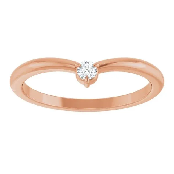 Stackable V Ring Image 3 Rasmussen Jewelers Spanish Fork, UT