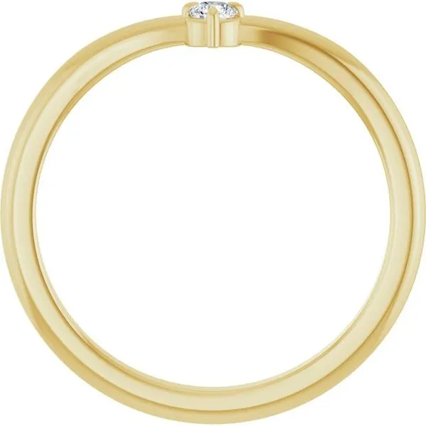 Stackable V Ring Image 2 Hopman Jewelers Elkhart, IN