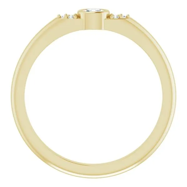 Stackable Bezel-Set Ring Image 2 Smith Jewelers Franklin, VA