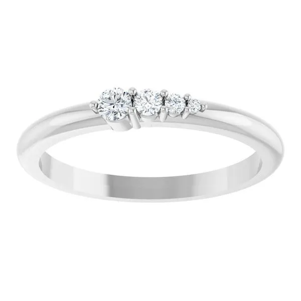 Graduated Stackable Ring Image 3 J. Meredith Jewelers Delafield, WI