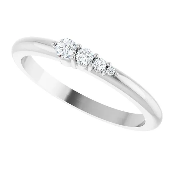 Graduated Stackable Ring Image 5 J. Meredith Jewelers Delafield, WI