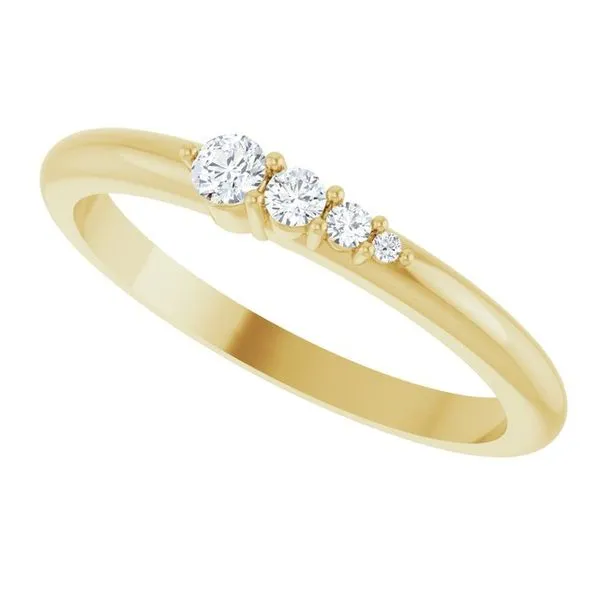 Graduated Stackable Ring Image 5 Hopman Jewelers Elkhart, IN