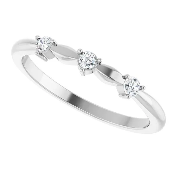 Stackable Rose-Cut Ring Image 5 Hopman Jewelers Elkhart, IN