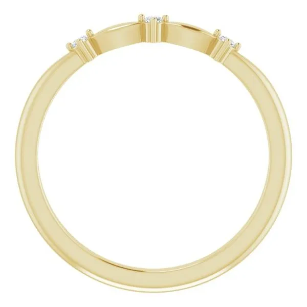 Stackable Rose-Cut Ring Image 2 Hopman Jewelers Elkhart, IN