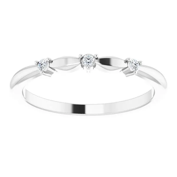 Stackable Rose-Cut Ring Image 3 Hopman Jewelers Elkhart, IN