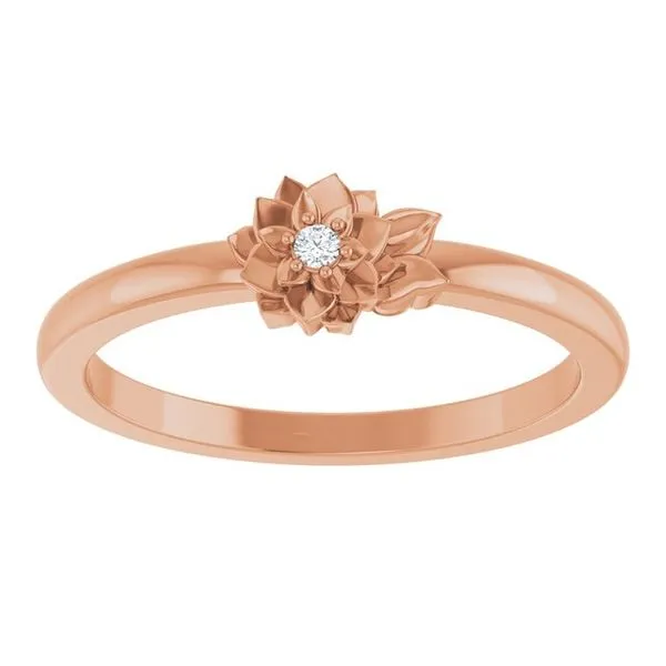 Flower Ring Image 3 Hopman Jewelers Elkhart, IN