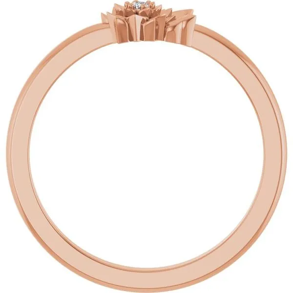 Flower Ring Image 2 Milan's Jewelry Inc Sarasota, FL