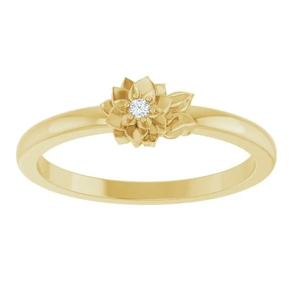 Flower Ring Image 3 Rasmussen Jewelers Spanish Fork, UT