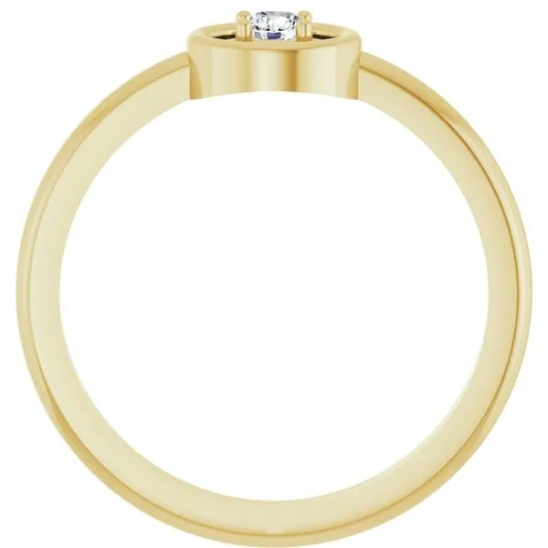 Solitaire Ring Image 2 Milan's Jewelry Inc Sarasota, FL