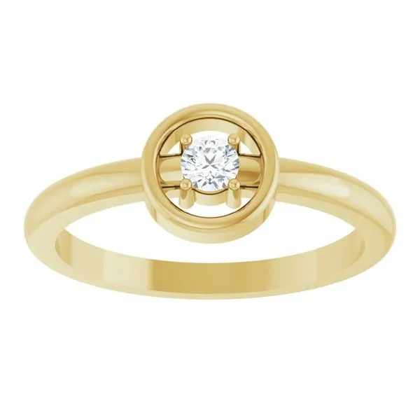 Solitaire Ring Image 3 Milan's Jewelry Inc Sarasota, FL