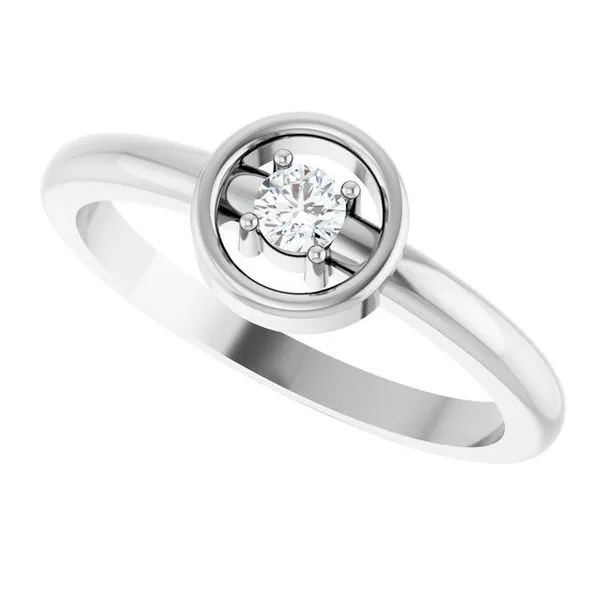 Solitaire Ring Image 5 Milan's Jewelry Inc Sarasota, FL