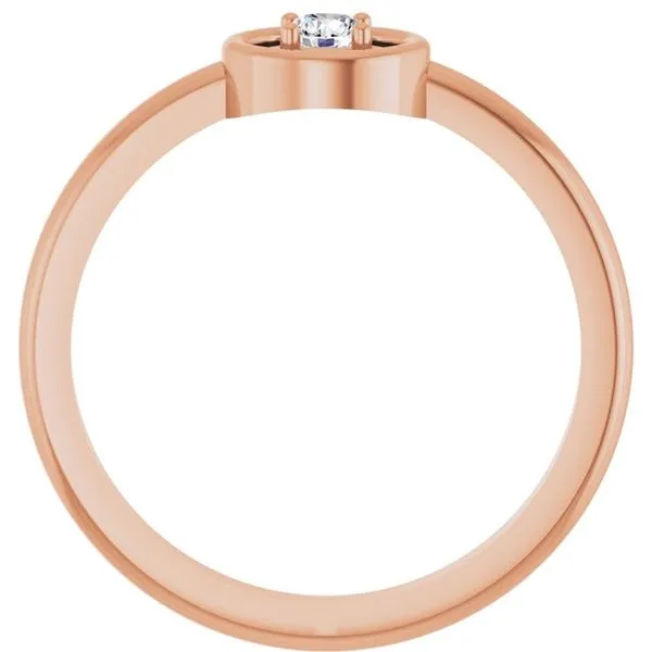 Solitaire Ring Image 2 Milan's Jewelry Inc Sarasota, FL