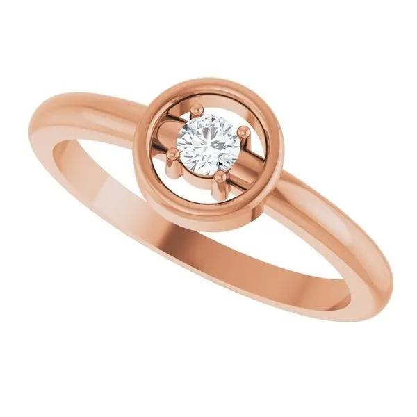 Solitaire Ring Image 5 J. Meredith Jewelers Delafield, WI