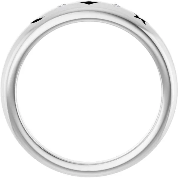 Accented Celestial Pierced Ring Image 2 Milan's Jewelry Inc Sarasota, FL