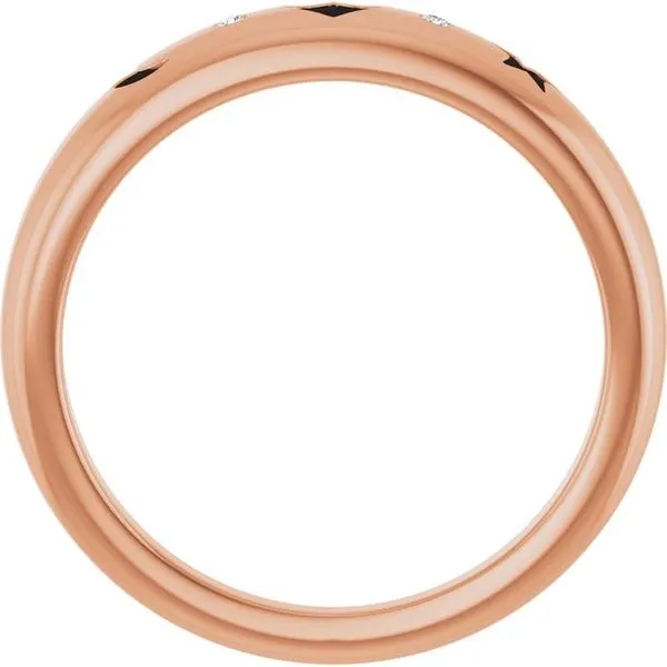 Accented Celestial Pierced Ring Image 2 Hopman Jewelers Elkhart, IN