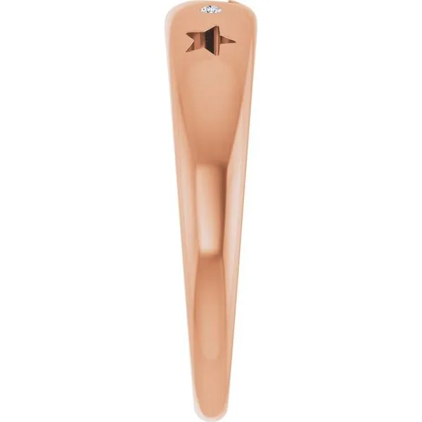 Accented Celestial Pierced Ring Image 4 Milan's Jewelry Inc Sarasota, FL