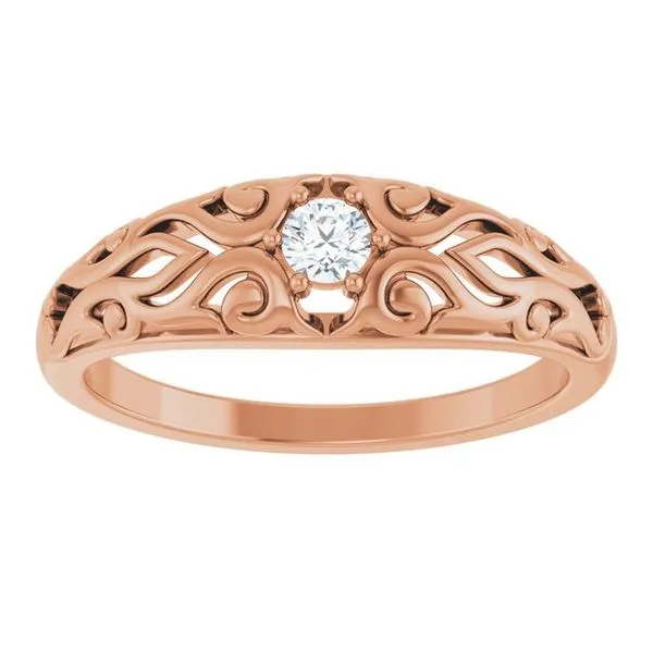 Solitaire Ring Image 3 Hopman Jewelers Elkhart, IN