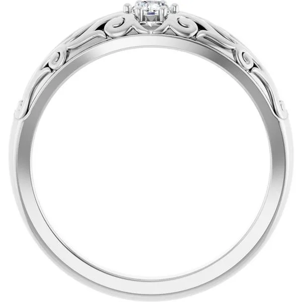 Solitaire Ring Image 2 M. J. Thomas Jewelers, Ltd. Stratford, CT