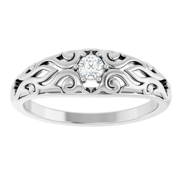 Solitaire Ring Image 3 Hopman Jewelers Elkhart, IN