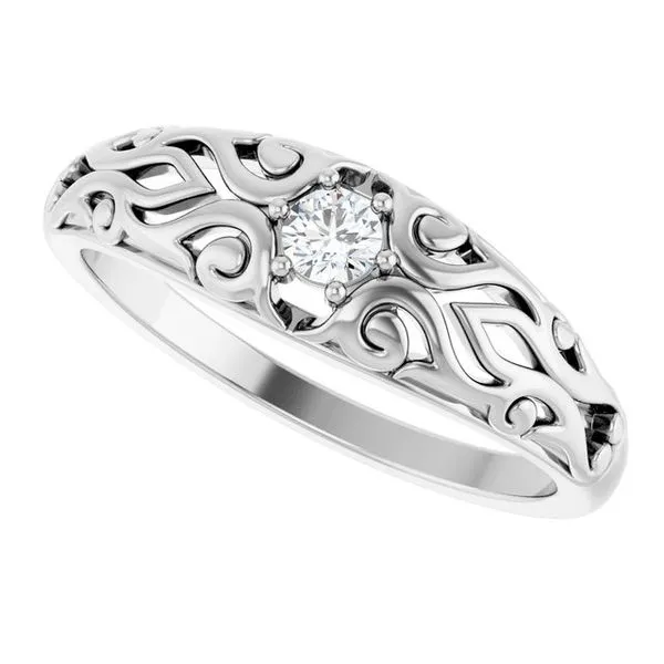 Solitaire Ring Image 4 Hopman Jewelers Elkhart, IN