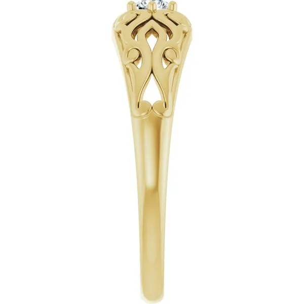 Solitaire Ring Image 4 Hopman Jewelers Elkhart, IN