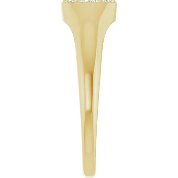 Signet Ring Image 4 Milan's Jewelry Inc Sarasota, FL