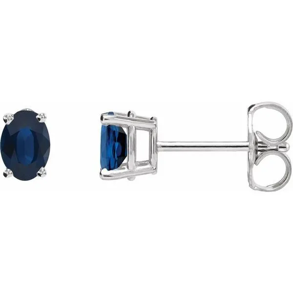Oval 4-Prong Lightweight Stud Earrings Shipley's Fine Jewelry Hampstead, MD