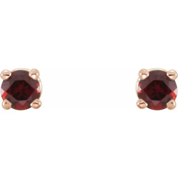 Round 4-Prong Lightweight Stud Earrings Image 2 Rebel Diamonds New Hampton, IA