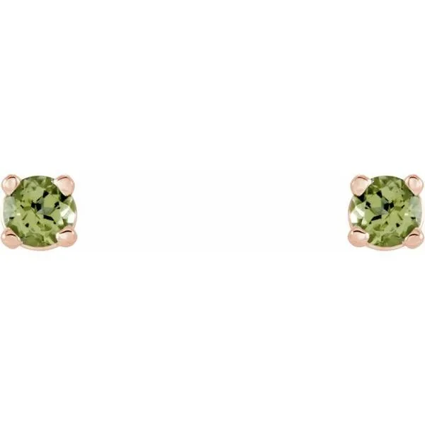 Round 4-Prong Lightweight Stud Earrings Image 2 Rebel Diamonds New Hampton, IA