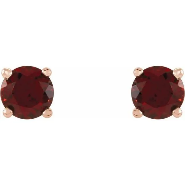 Round 4-Prong Lightweight Stud Earrings Image 2 Rebel Diamonds New Hampton, IA