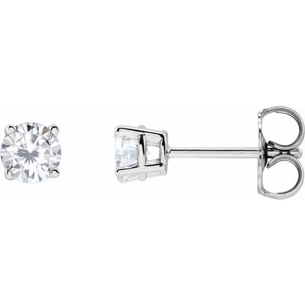 Round 4-Prong Lightweight Stud Earrings Rebel Diamonds New Hampton, IA