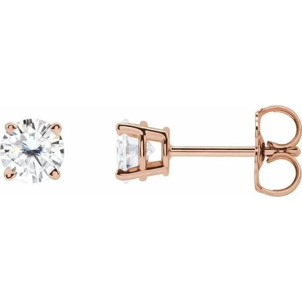 Round 4-Prong Lightweight Stud Earrings Rebel Diamonds New Hampton, IA