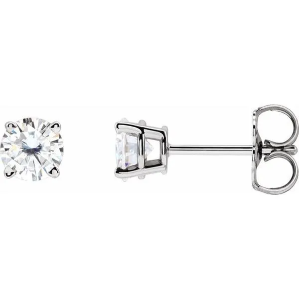 Round 4-Prong Lightweight Stud Earrings Rebel Diamonds New Hampton, IA