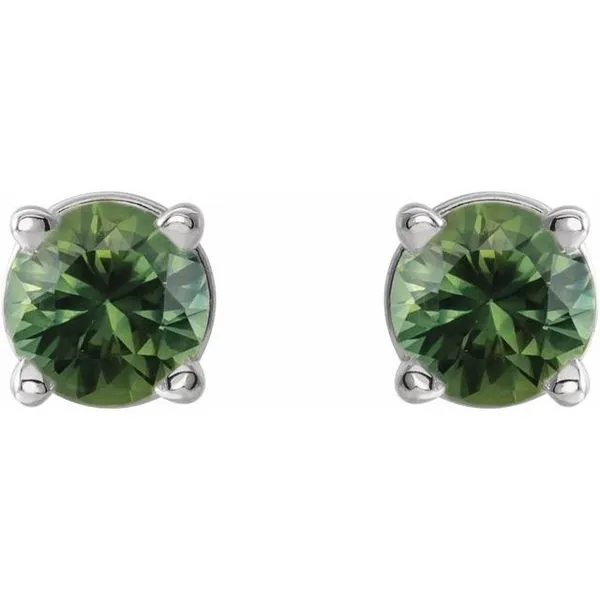 Round 4-Prong Lightweight Stud Earrings Image 2 Arnold's Jewelry and Gifts Logansport, IN
