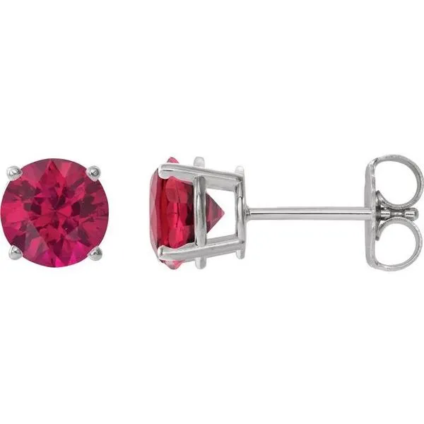 Round 4-Prong Lightweight Stud Earrings Hopman Jewelers Elkhart, IN