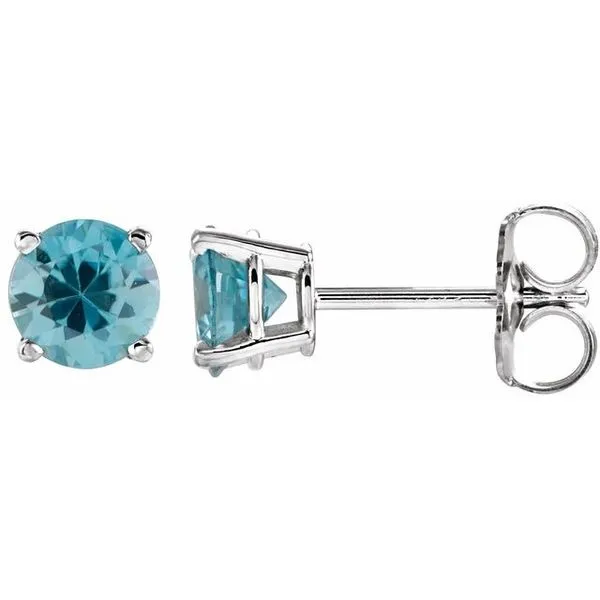 Round 4-Prong Lightweight Stud Earrings The Jewelry Source El Segundo, CA