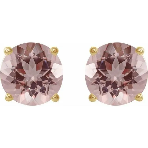 Round 4-Prong Lightweight Stud Earrings Image 2 G.G. Gems, Inc. Scottsdale, AZ