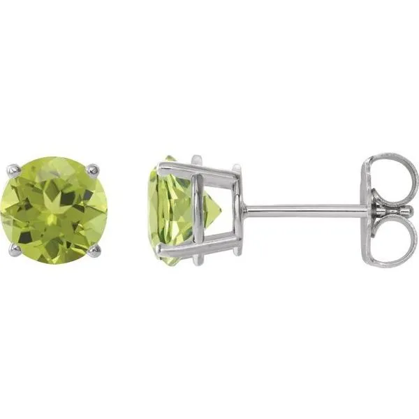 Round 4-Prong Lightweight Stud Earrings Diny's Jewelers Middleton, WI