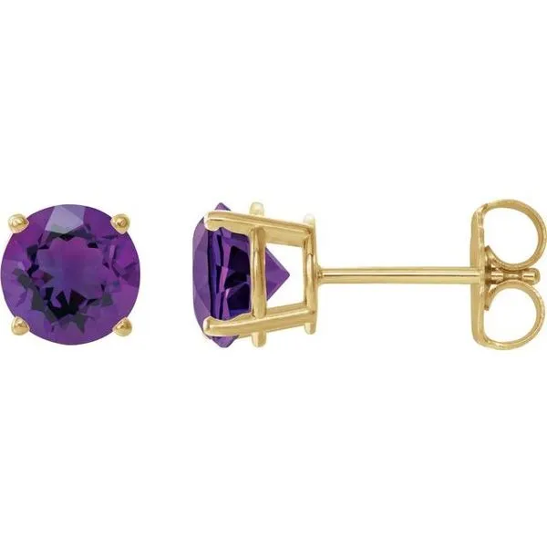 Round 4-Prong Lightweight Stud Earrings Moseley Diamond Showcase Inc Lexington, SC