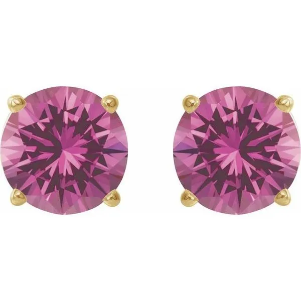 Round 4-Prong Lightweight Stud Earrings Image 2 G.G. Gems, Inc. Scottsdale, AZ