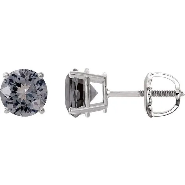 Round 4-Prong Lightweight Stud Earrings Gaines Jewelry FLINT, MI