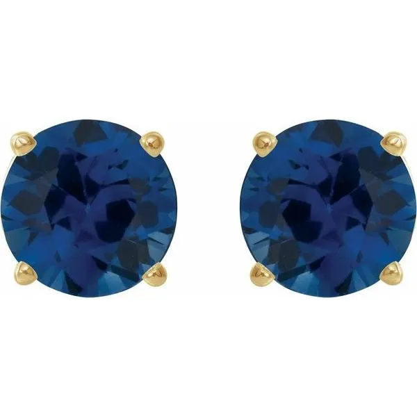 Round 4-Prong Lightweight Stud Earrings Image 2 Rebel Diamonds New Hampton, IA