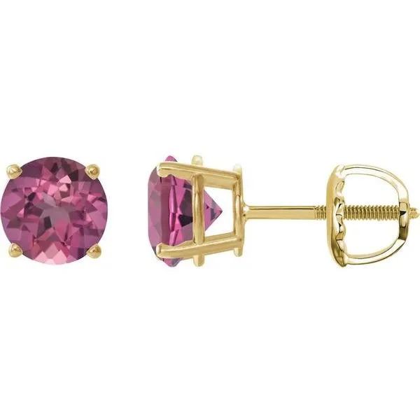 Round 4-Prong Lightweight Stud Earrings Hopman Jewelers Elkhart, IN