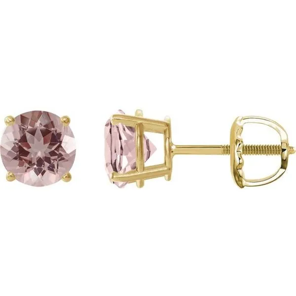 Round 4-Prong Lightweight Stud Earrings Diny's Jewelers Middleton, WI