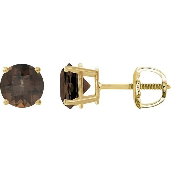 Round 4-Prong Lightweight Stud Earrings Comstock Jewelers Edmonds, WA